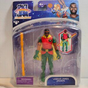 Space Jam: A New Legacy Lebron James (Robin) Baller 5" Action Figure